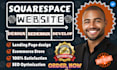 squarespace website design and redesign, modern squarespace website development