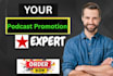 do podcast promotion professionally