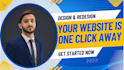 create a modern responsive website using HTML CSS js react