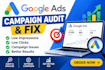 audit and fix your google ads campaign