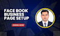 create face book business a page setup