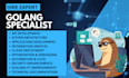 develop, fix and optimize golang backend, rest apis and microservices