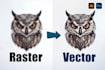 vectorize, redraw, and enhance your logo for print