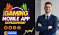 develop a mobile game app with smooth gameplay, clean UI, and engaging design