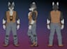 make furry or fursona character concept design