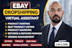 be ebay virtual assistant, ebay dropshipping, ebay  manager