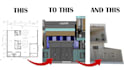 2d plans transformed into professional 3d revit models