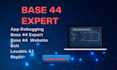 develop base44 bug fixing base44 replit lovable bolt new base 44 app base44 web