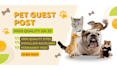 publish high authority pet guest posts with powerful SEO backlinks