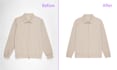 make flat lay clothing editing ,ghost mannequin, neck joint