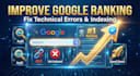 fix technical SEO issues and audit website to improve google ranking