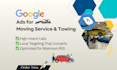 setup google ads for car towing, roadside assistance and auto repair services