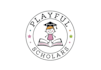 design playful school, education, university, learning center or academy logo