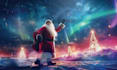 create magical christmas animation