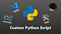 create a custom python script, app, tool, bot etc for you