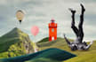 create paper collage animation for ads and explainer video