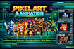 create professional nsfw pixel art character sprite animation game rpg maker