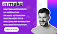 make com automation fix made com automation make com scenario make com expert