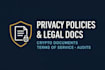 write privacy policy, crypto project document, contract audit, terms of service