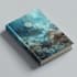 design an eye catching book cover with back and spine