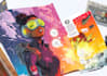 do a bold and dynamic comic book pages