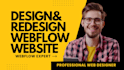 do webflow website design for business, webflow expert