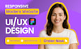 do figma website design, website ui ux design, ui ux design
