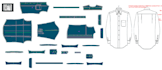 garment pattern making in dxf PDF clo3d a0 a4