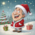 design unique christmas cartoon caricature