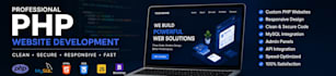 develop a custom PHP website with clean and secure code
