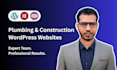 design a plumbing or construction website