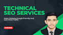 do complete technical SEO audit and fix all technical issues