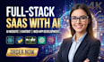 build full stack saas with ai, ai website, chatbot web application development