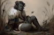 create fantasy dnd character or dnd character design