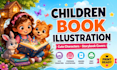 create children book illustrations and storybook covers