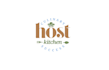 design unique host kitchen logo