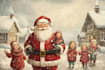 draw unique christmas illustration