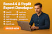 build base44 web apps, fix base44 bugs, build base44 replit apps base44 expert