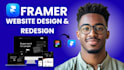 design framer website develop framer website figma to framer