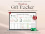 create christmas budget planner gift tracker and holiday spending spreadsheet