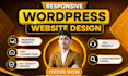 design, redesign, redo copy clone wordpress website design with elementor pro