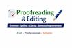 proofread and edit your english documents