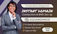 connect domain to squarespace, setup google workspace and fix dns issues