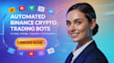 build automated binance crypto trading bot crypto arbitrage bot developer sniper
