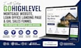 setup gohighlevel mortgage website loan office landing page and ghl sales funnel
