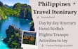 plan your philippines travel itinerary