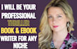 ghostwrite your thriller novel or short story with strong suspense and twists