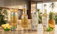 create juice label can label beverage label water bottle and packaging