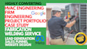 generate hvac engineering firm engineering project portfolio leads and a website