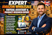 be expert amazon wholesale va for product research, source and listing